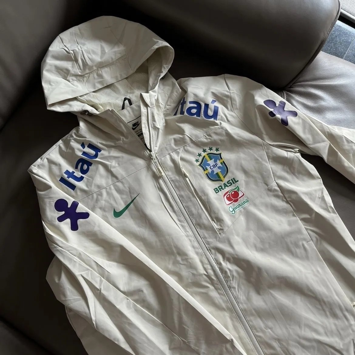 Nike Brasil CBF Itau Guaraná Antarctica Jacket