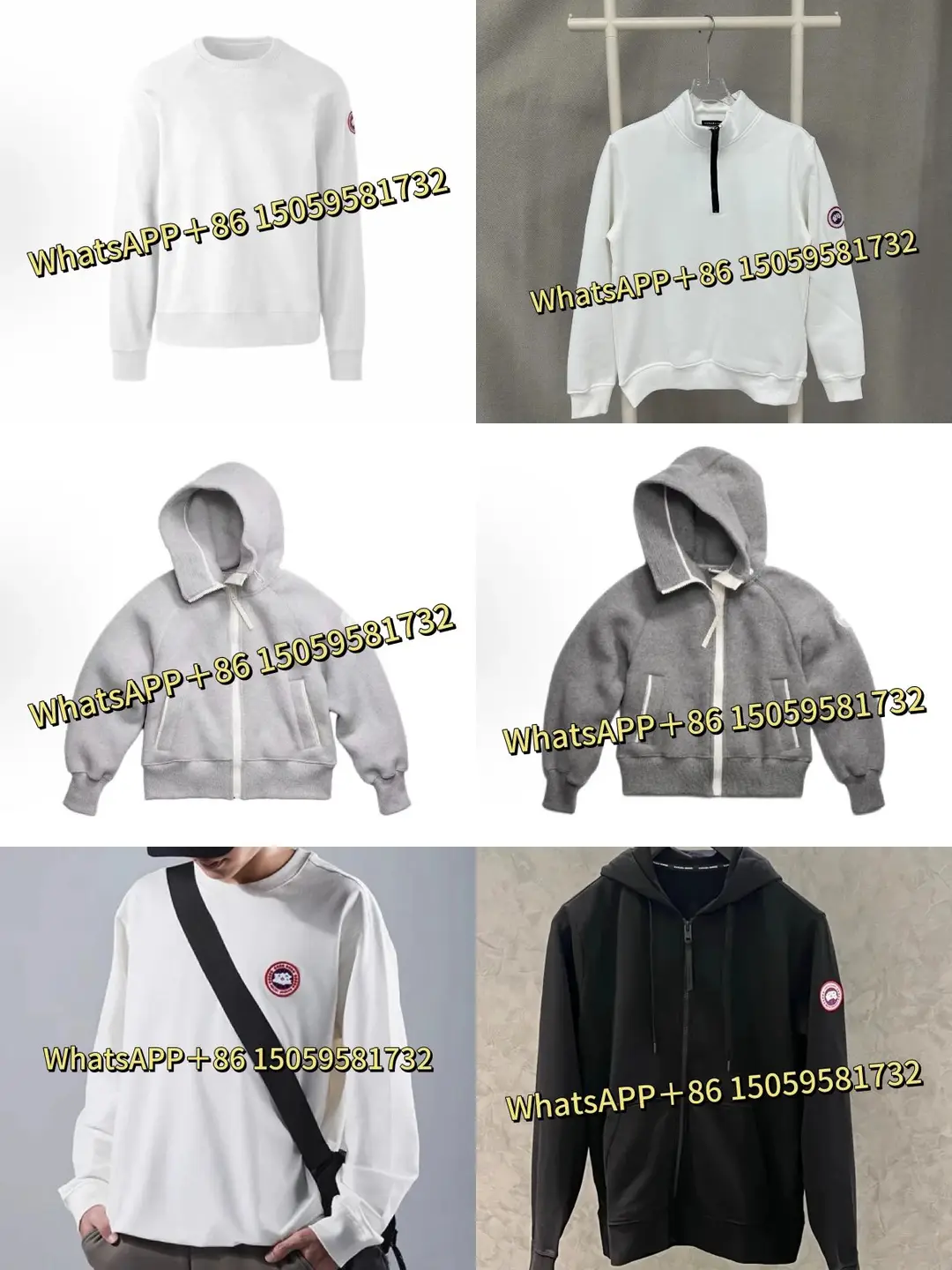 我鸟半拉链卫衣合集WhatsAPP+86 15059581732