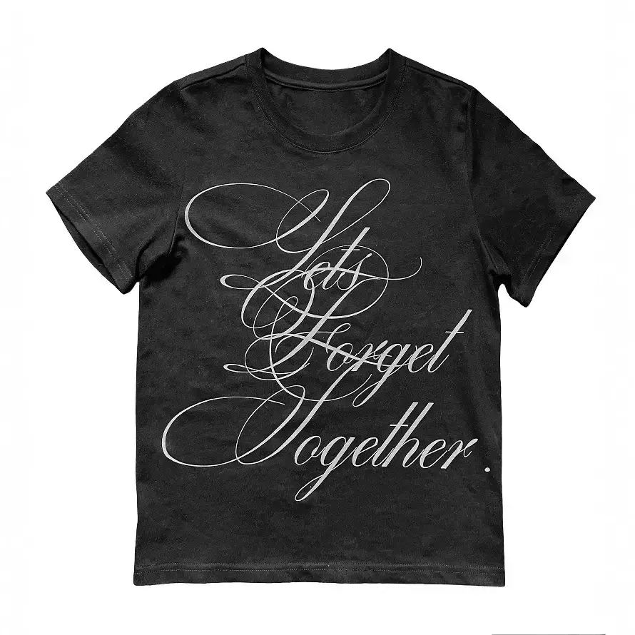 Cross-Border Round Neck Short-Sleeved Summer Large Printed T-Shirt Dark Gothic High Street Pattern Top Street Fashion Wear Y2K