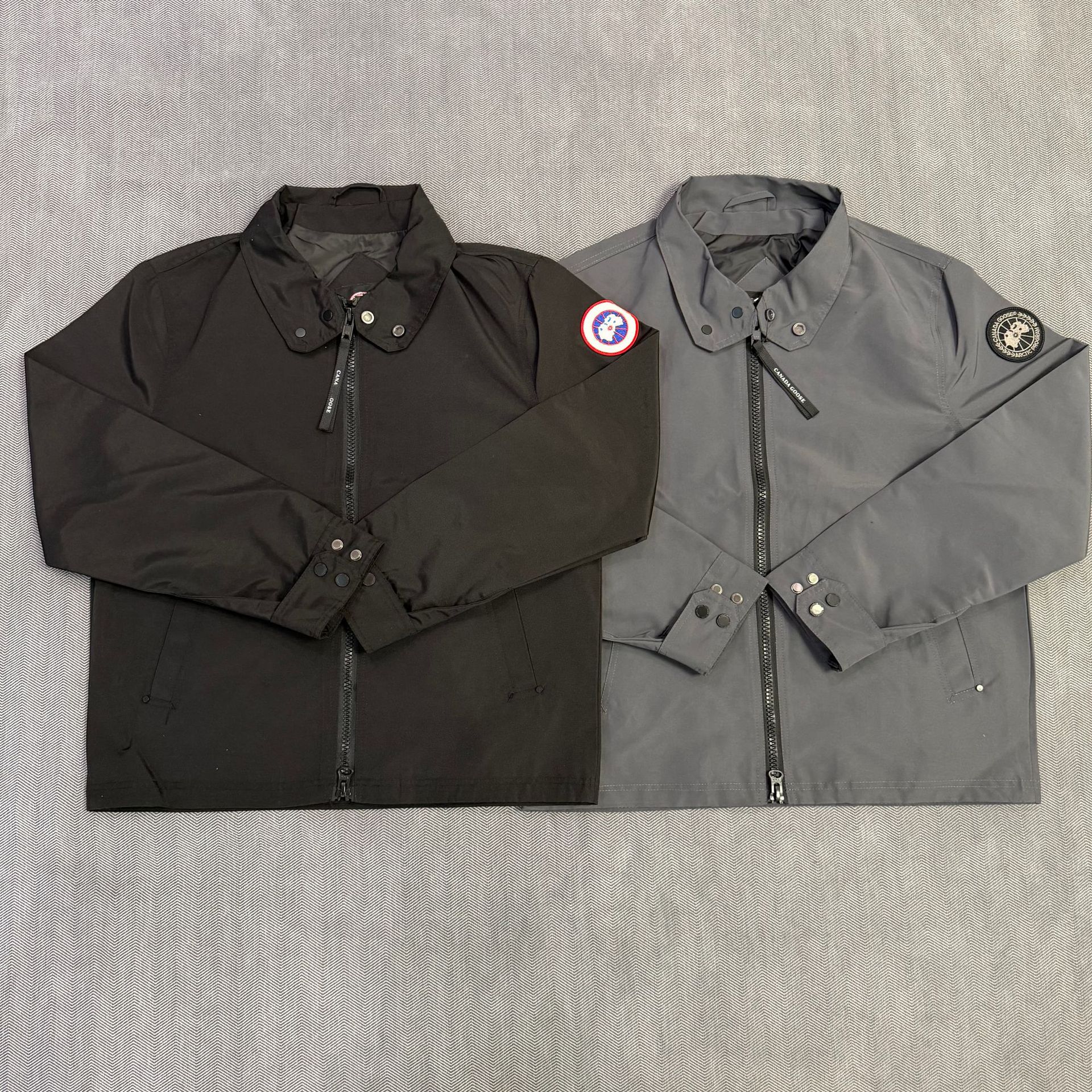 Goose Family Canada Series Stand Collar Casual Jacket Windproof Outdoor Lightweight Spring and Autumn Business Commuter Coat Cross-Border Foto QC da 1688 su Qualit.ly