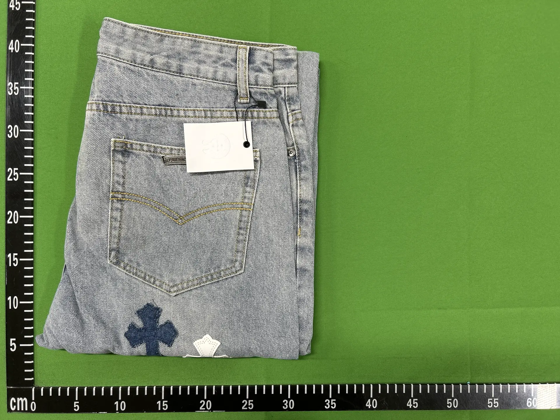 Chrome Hearts Cross Patch Jeans