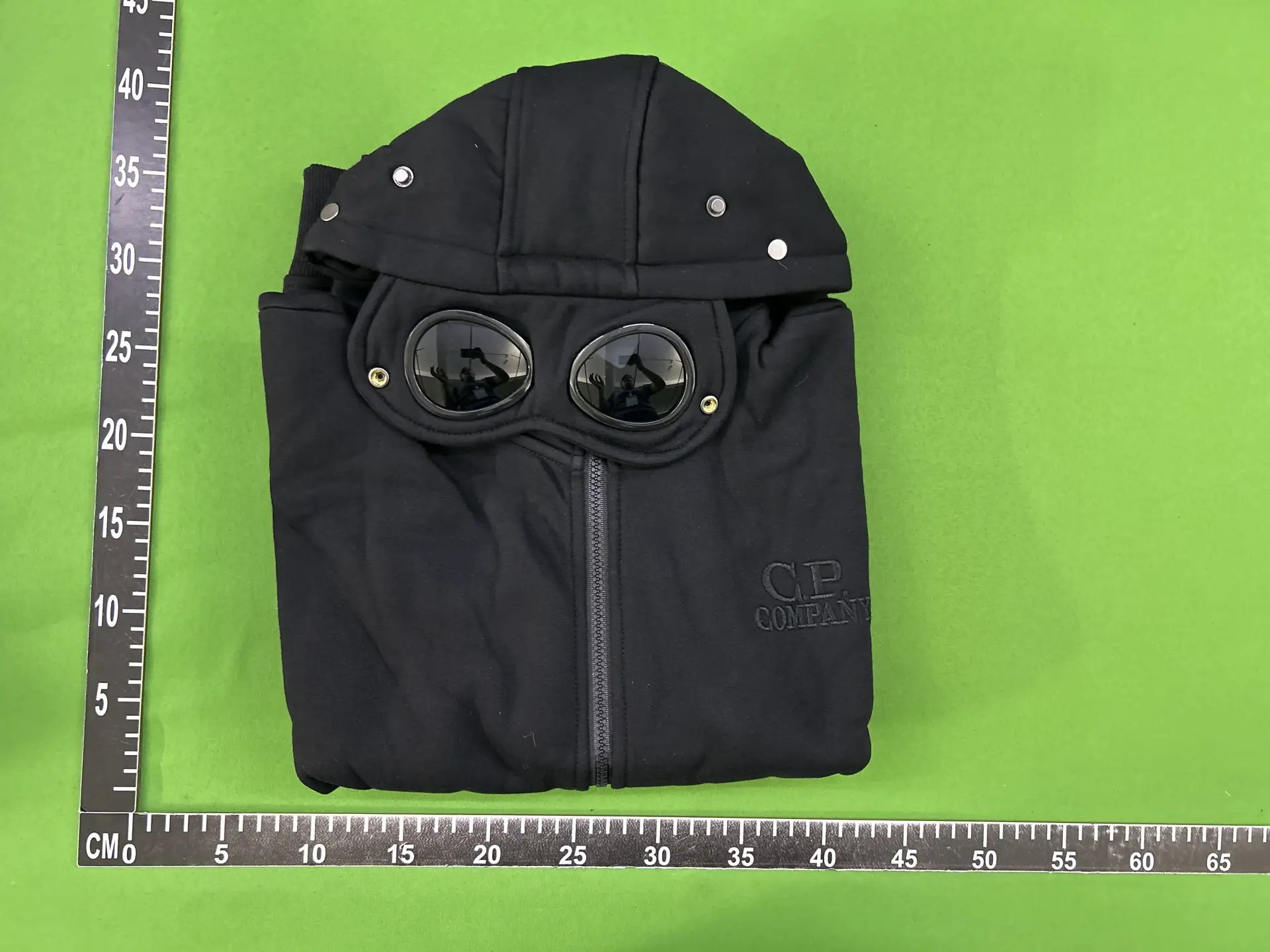CP Company Goggle Hoodie Black