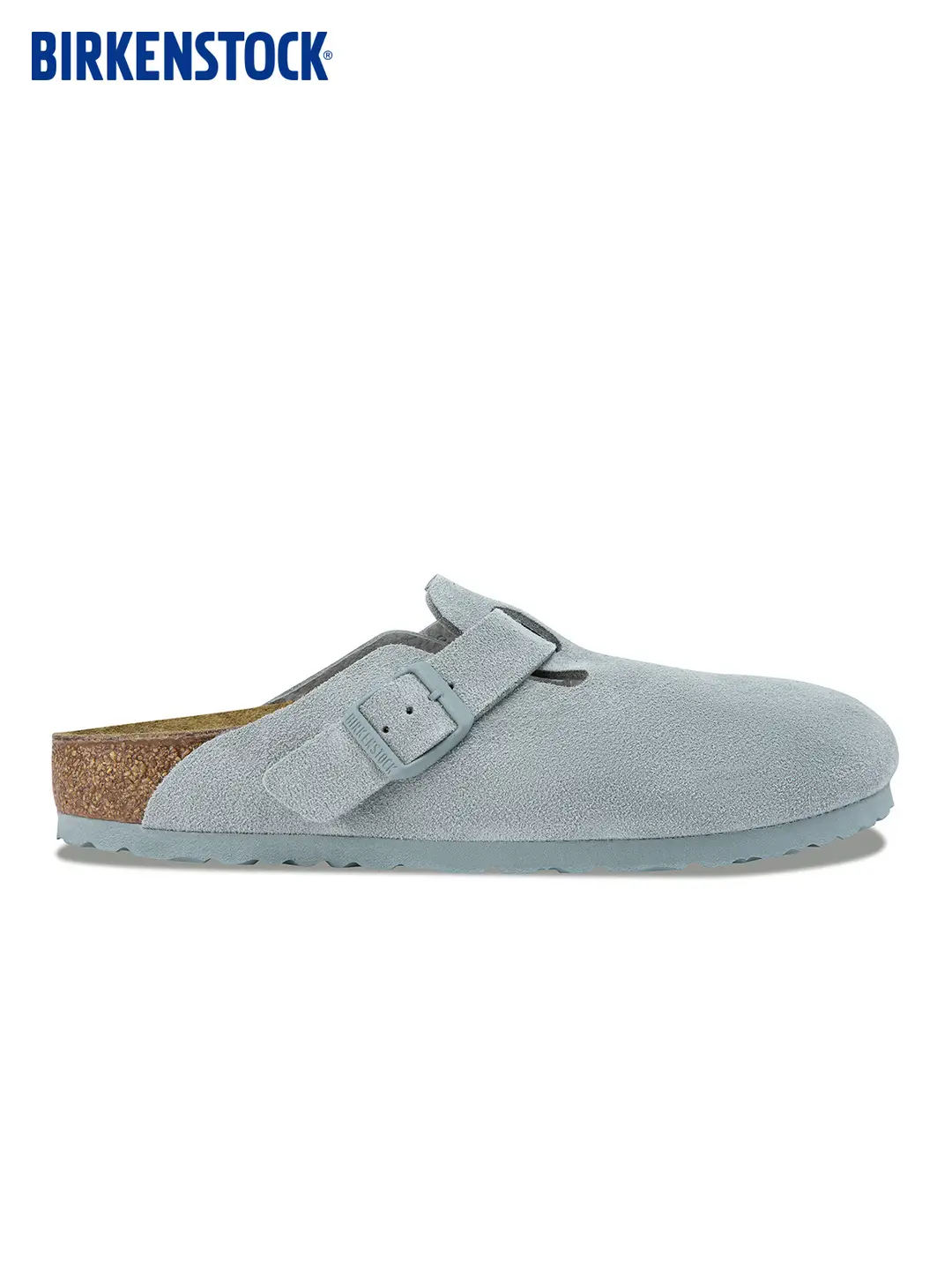 Birkenstock Birkenstock German Import New Men's and Women's Sage Green Suede Boston Toe Slippers