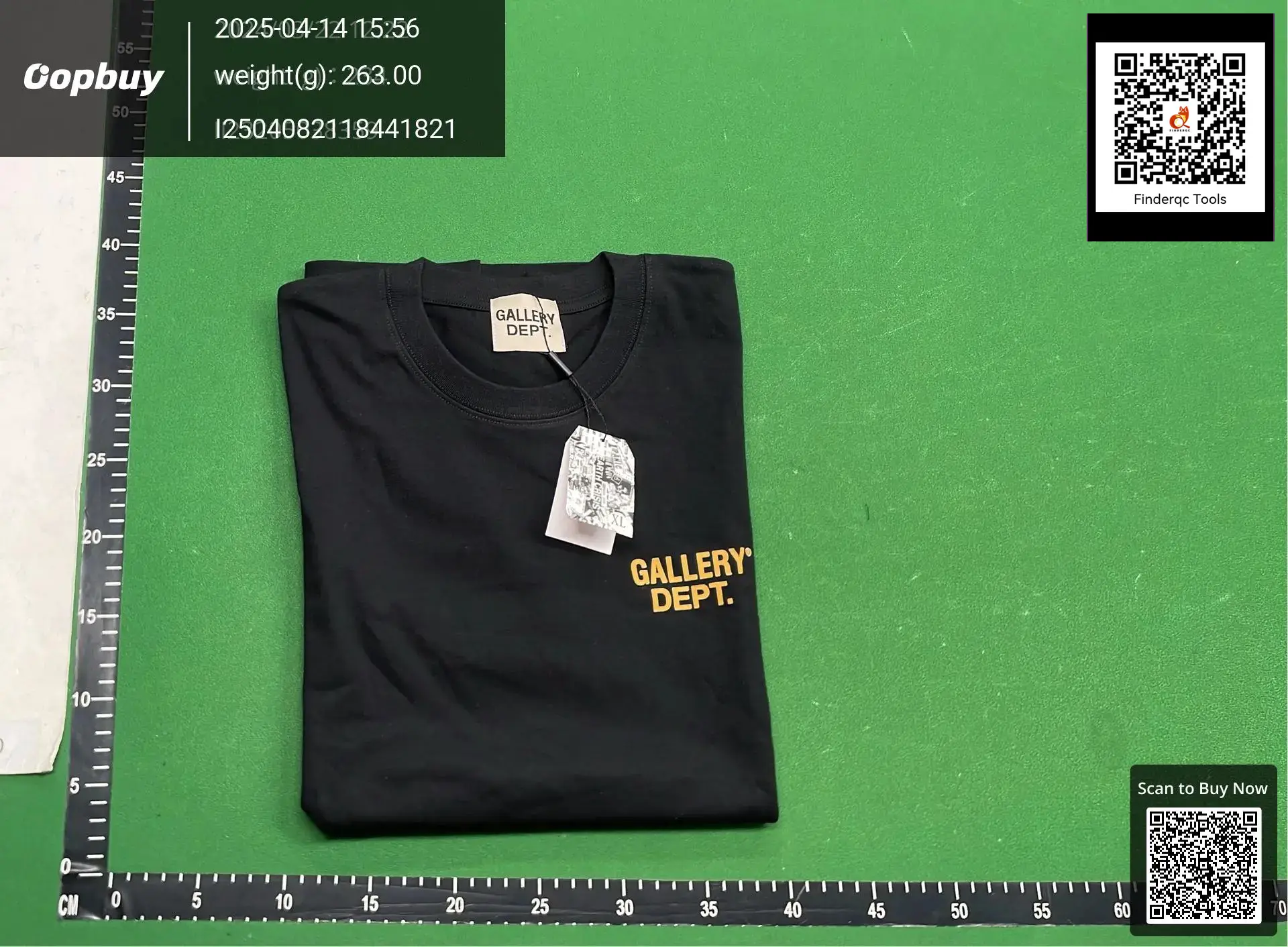 Gallery Dept. T-Shirt Black