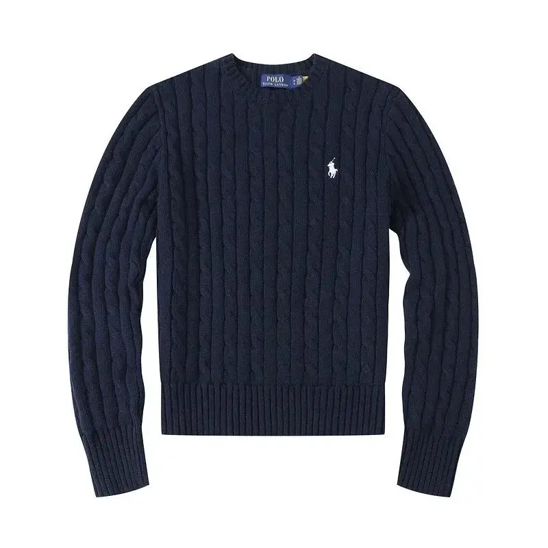 Polo Ralph Lauren Cable Knit Sweater Navy