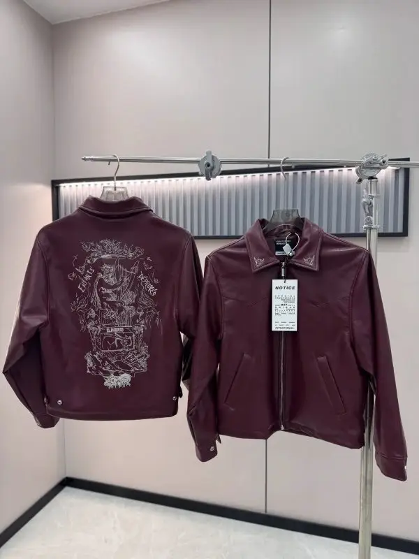 ENFANTS RICHES DÉPRIMÉS （ERD忧郁的富二代）25ss “爱的原则”小羊皮夹克外套