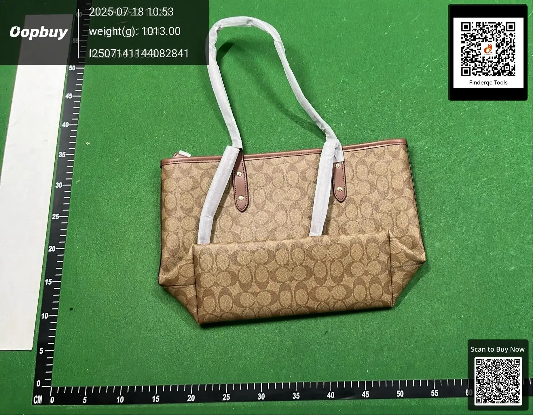 Coach City30 Tote Bag Large Capacity Zipper Shoulder Commuter Underarm Bag