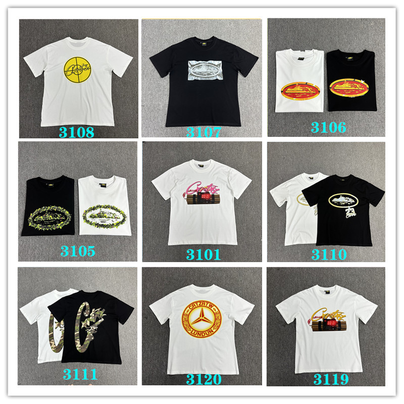 Summer Series 18 High-Definition Printed T-Shirts, Short-Sleeved, Unisex, Daily Casual Short-Sleeved Shirts