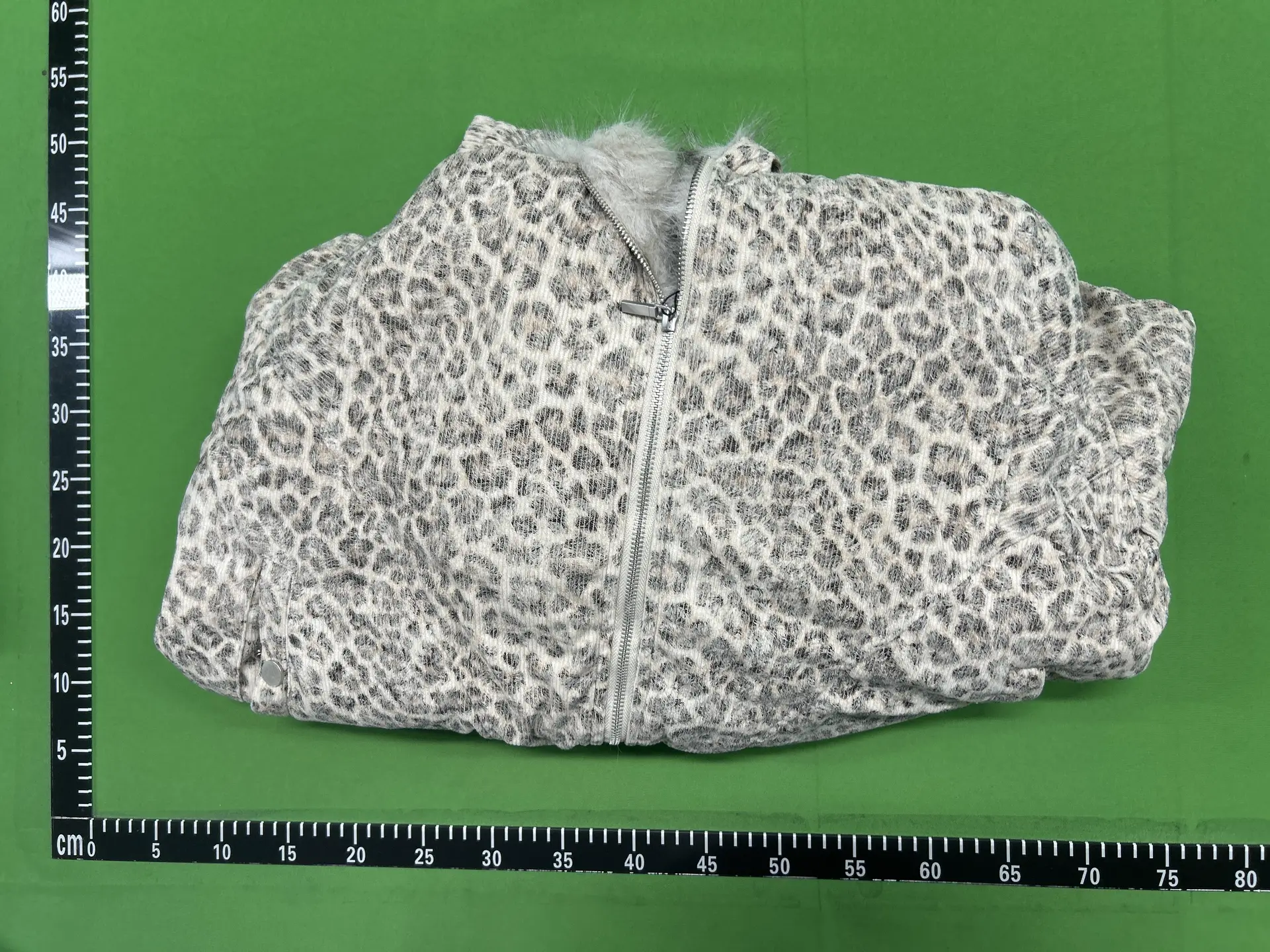 Leopard Print Hooded Jacket
