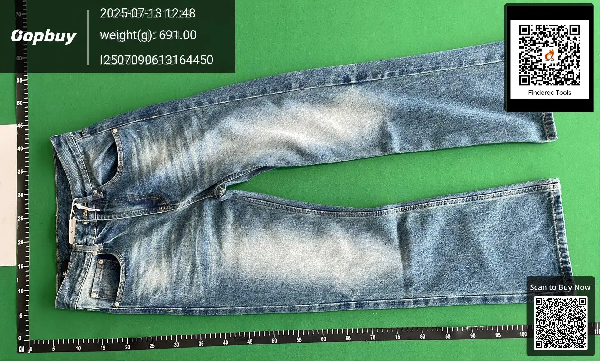 FX063 American Style Retro 2024 Trend Neutral Water Blue Design High Sense Men's Straight Slim Jeans