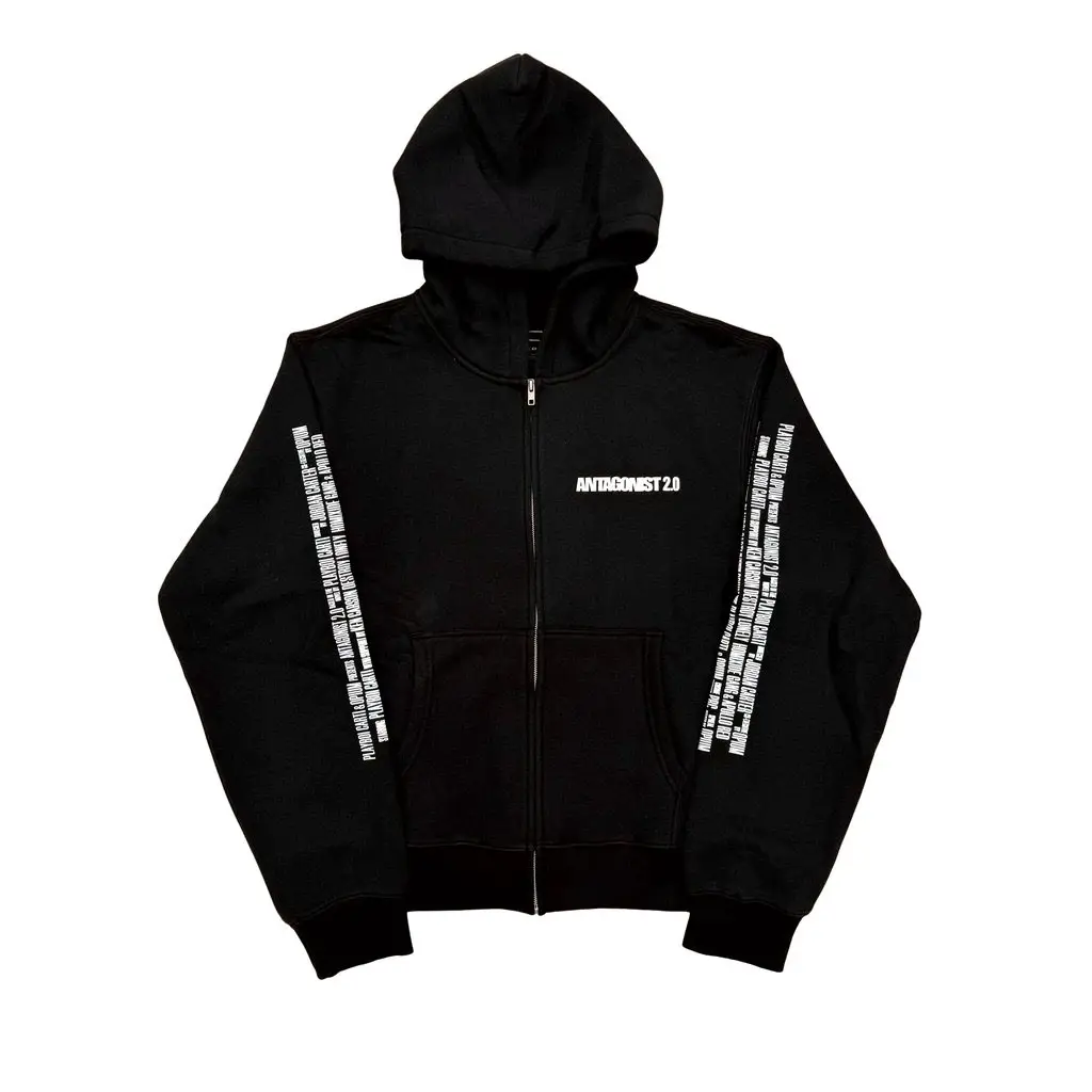 Playboi Carti Antagonist 2.0 Zip-Up Sweater Limited Edition Zipper Hoodie