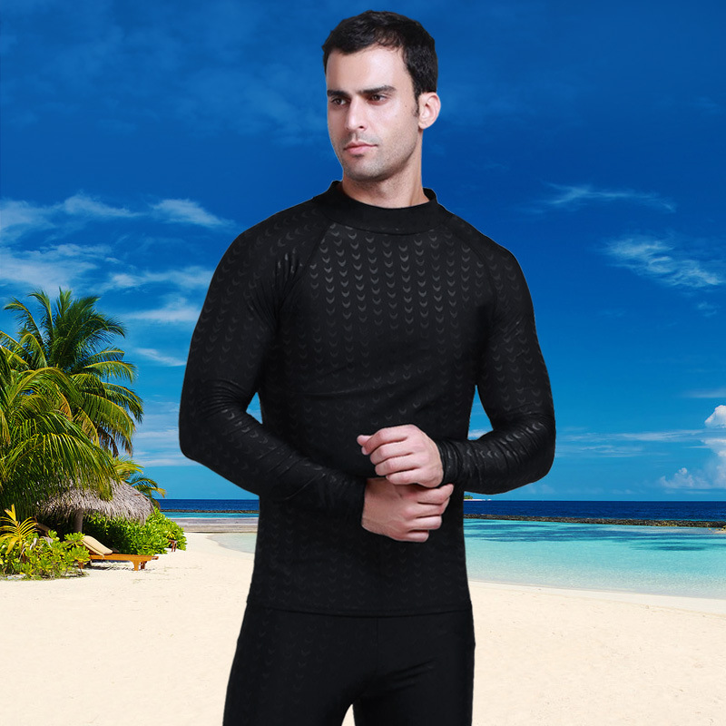 SBART New Shark Skin Men's Equipment Fashion Men's Diving Suit Surf Kayak Snorkeling Suit Surfing Suit