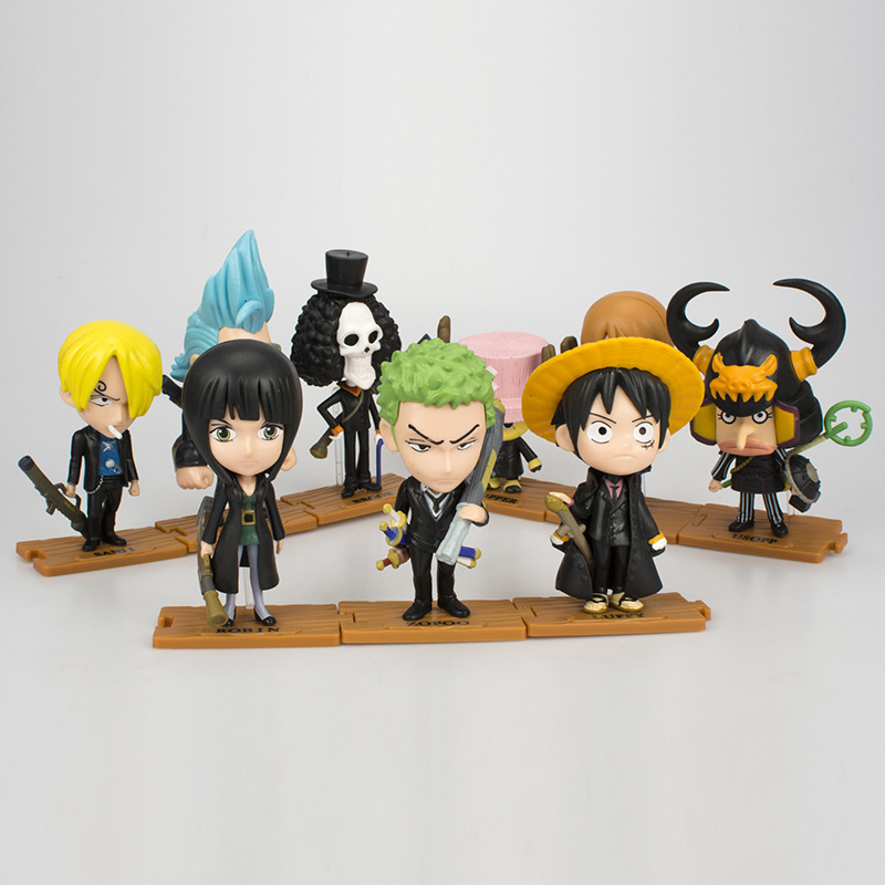 One Piece Theater Edition 70th Generation Dark Lavender Hat Luffy Chopper Franch Figure Model Animation