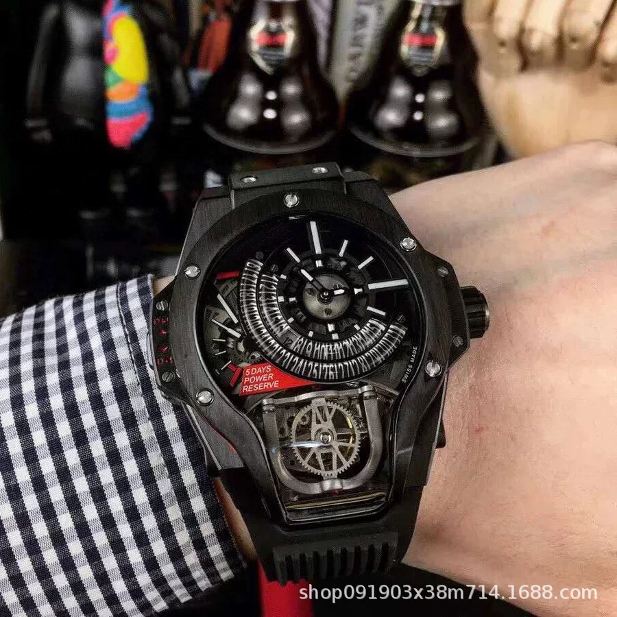 Tiktok Jason Stanson Same Square Watch RM DeMiller Warcraft Fashion Large Dial Men's Quartz Watch