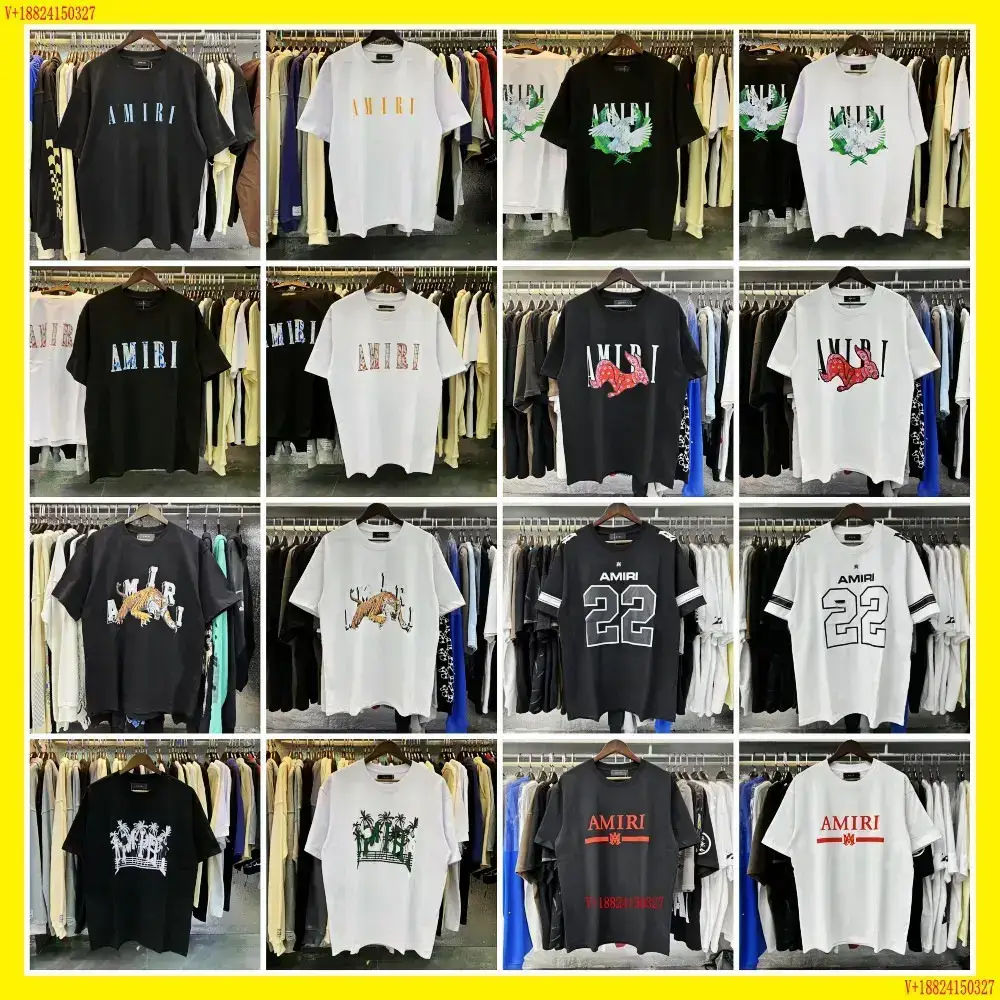 Wholesale Am1Ri24 New Little Angel Crane Peace Dove Number Gradient Letter Logo Couple Wear Short-Sleeved T-Shirt
