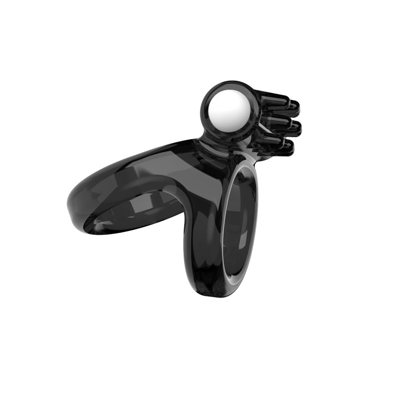 Xun'Er Semen Locking Double Ring Vibrating Male and Female Shared Penis Ring Couple Pleasure Device Sex Toy Factory Direct Sale