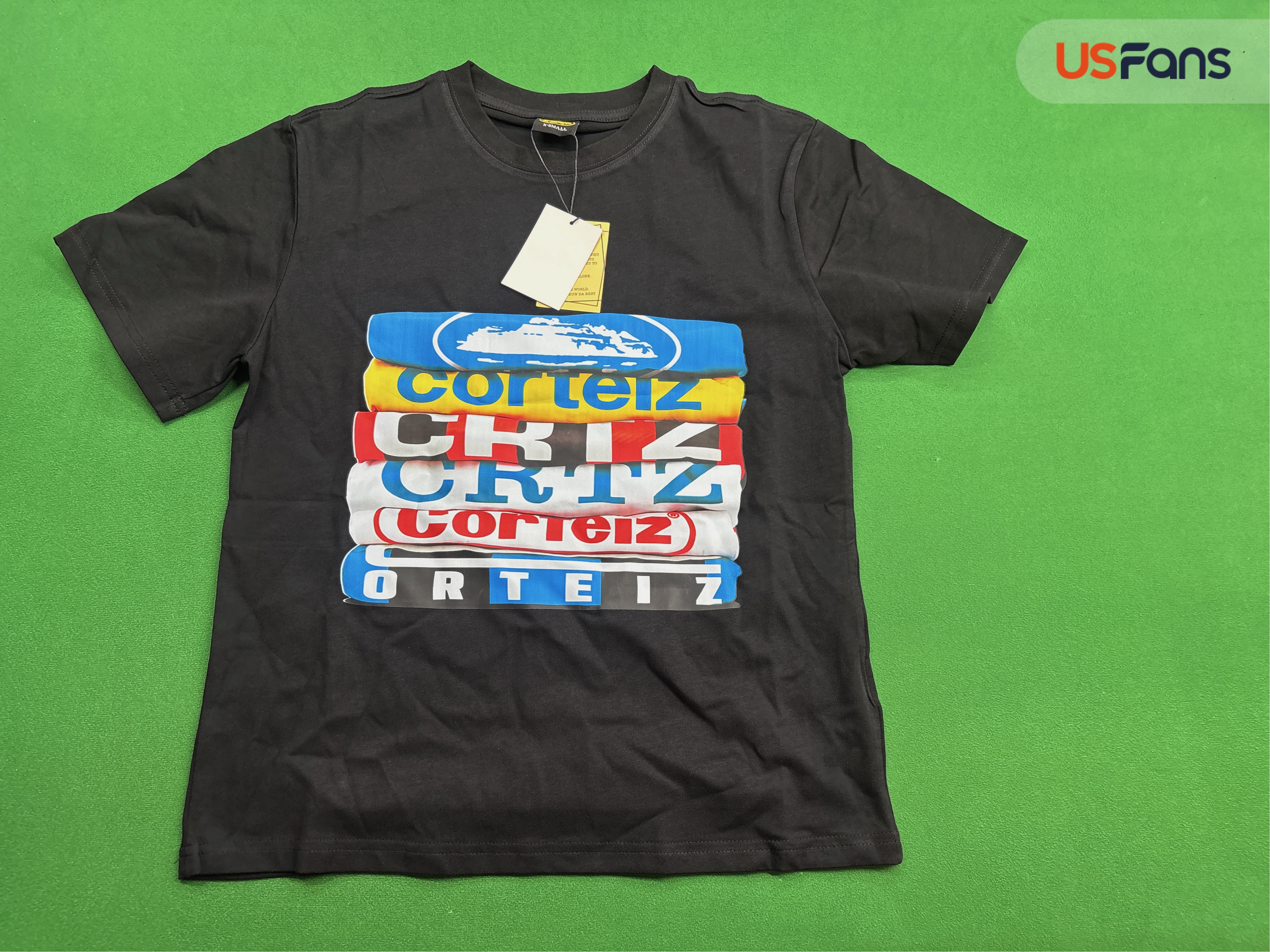 Cross-Border Corteiz Crtz Alcatraz Printed Short-Sleeved American Fashion Brand Men's and Women's Casual Versatile Short-Sleeved T-Shirt Summer — QC-Foto 2