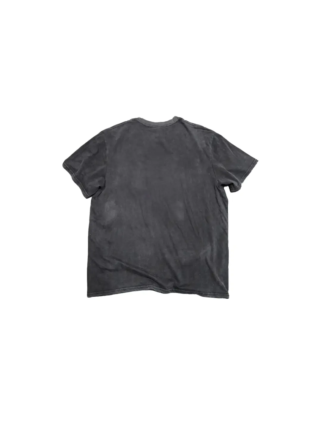 Lmyer Number Nine 01Ss Archive Skull Necklace Distressed Washed Short Sleeves Loose T-Shir
