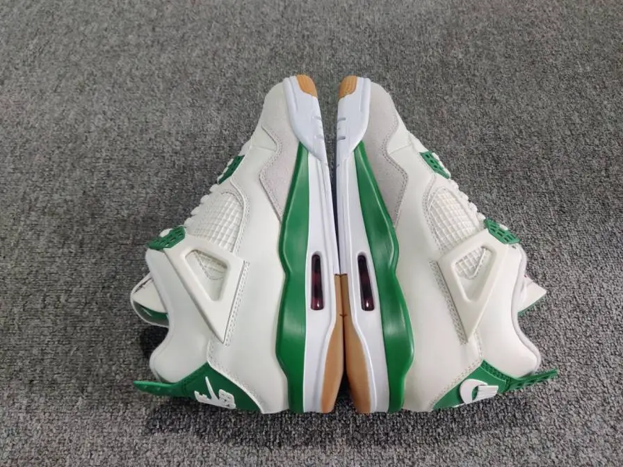 Air Jordan 4 White Green