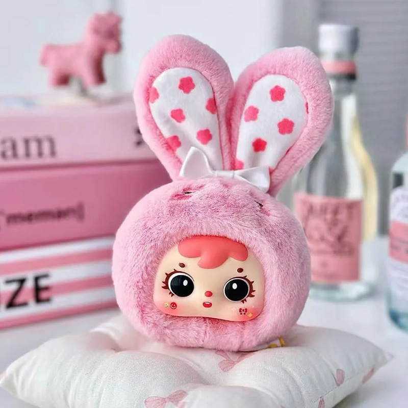 Three small hair (Samuel)mini small animal plush toy blind box cute fun ornaments super cute modeling doll