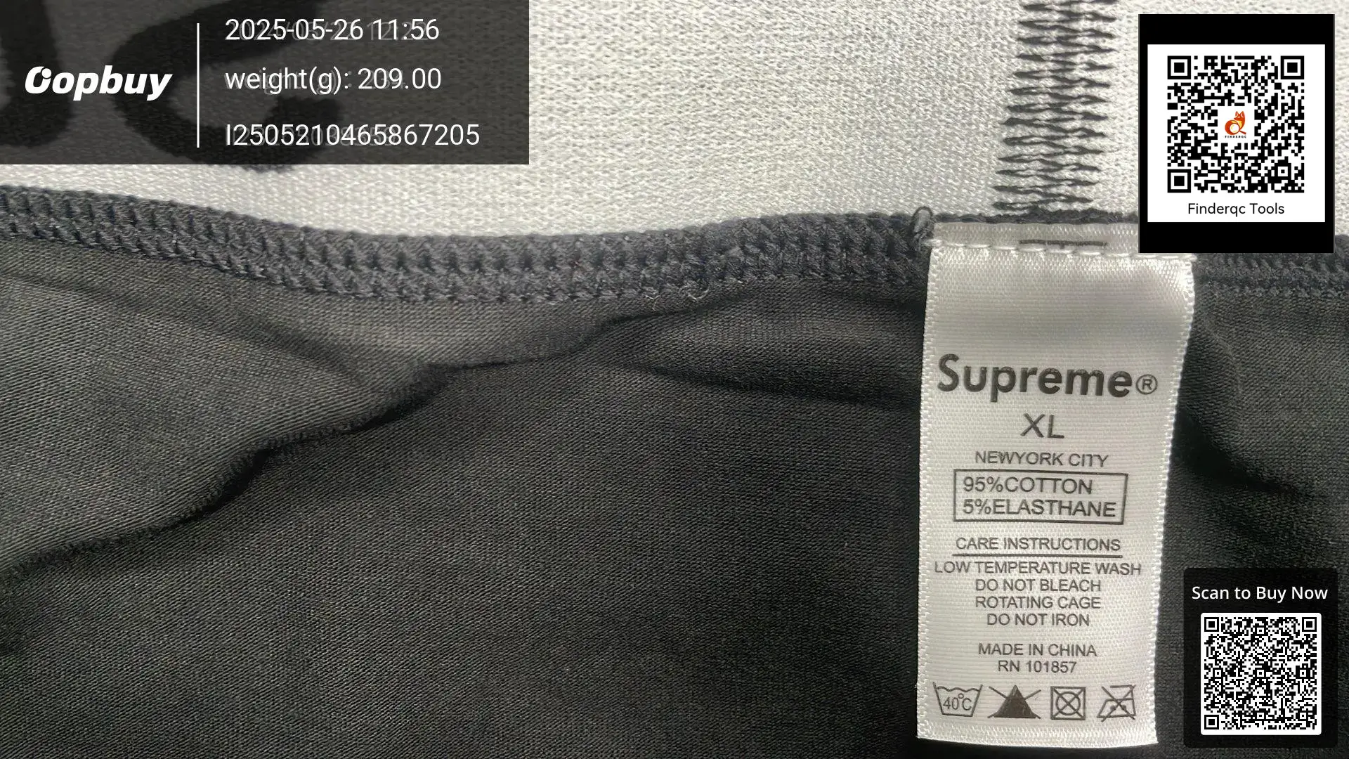 Supreme Boxer Briefs Black