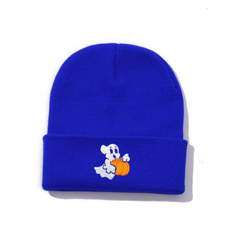 Europe and the United States around the hat wool knit hat cold warm hat wholesale children's cartoon embroidery autumn and winter new