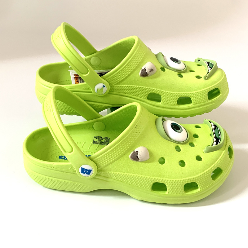 2025 New Croc Shoes Cartoon Series Monsters Power Children Adult Series Croc Shoes Sandals Wholesale Foto QC de 1688 na Qualit.ly
