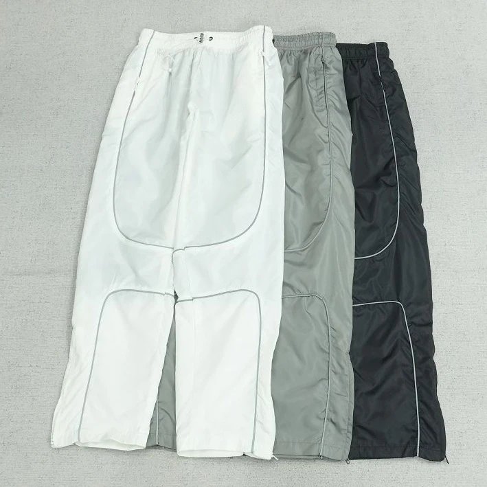 CT长裤梭织拼接R840 Foto QC de WEIDIAN na Qualit.ly