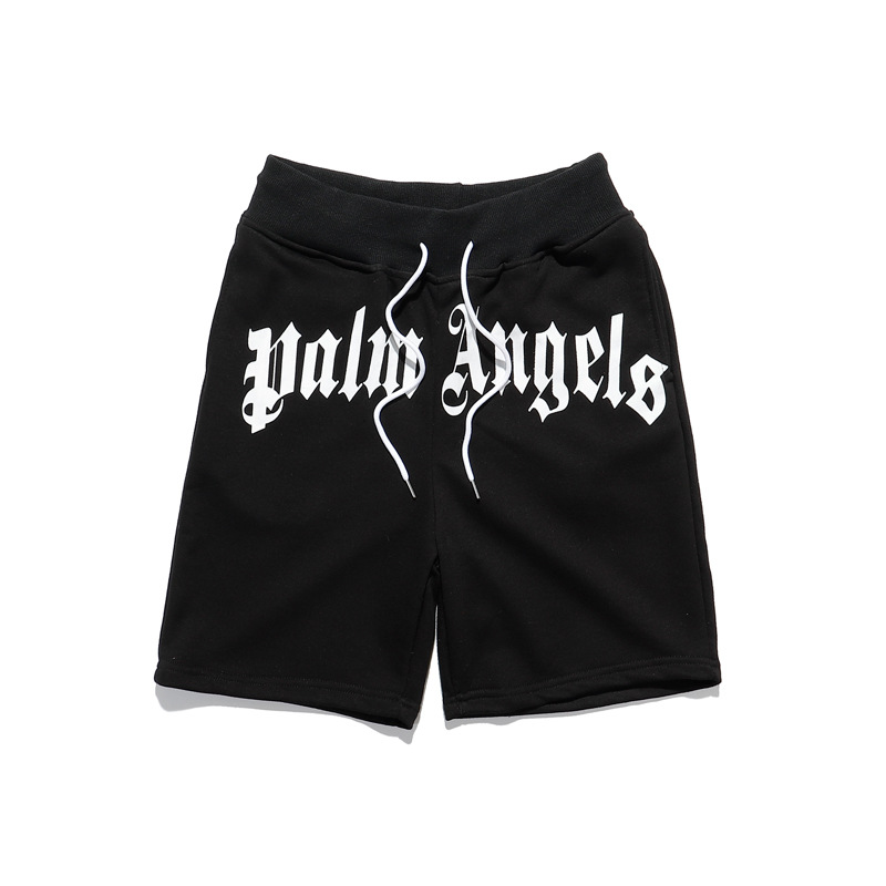 26 New Summer Style American High Street Letter Logo Printed Sports Casual Terry Sweatpants Shorts for Men and Women