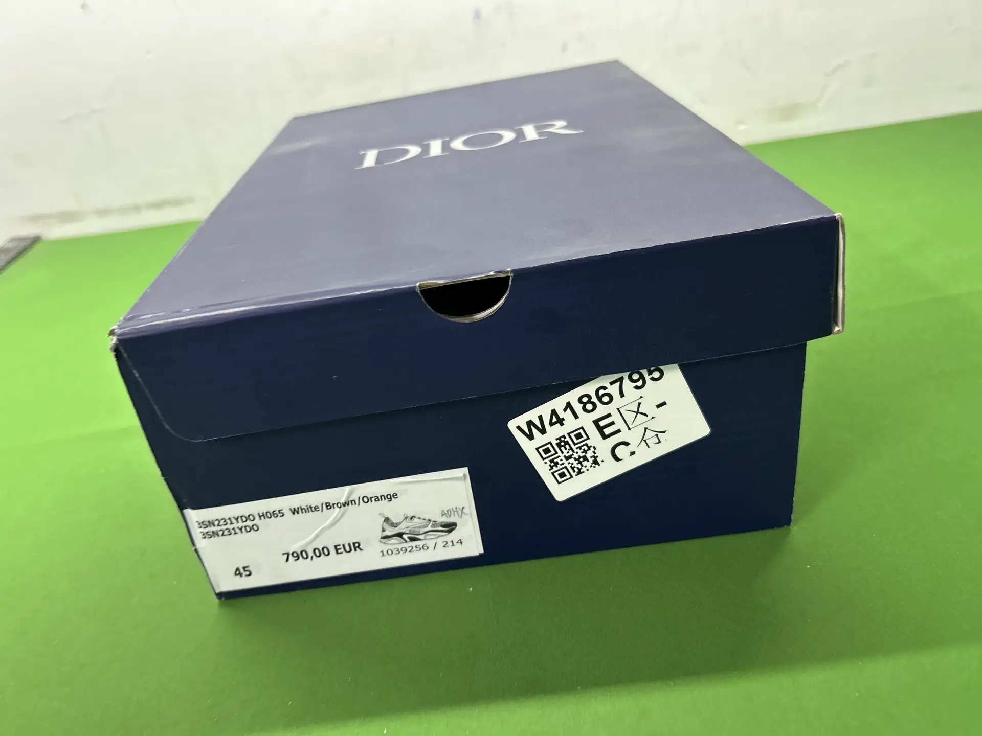 Dior B22 White/Brown/Orange