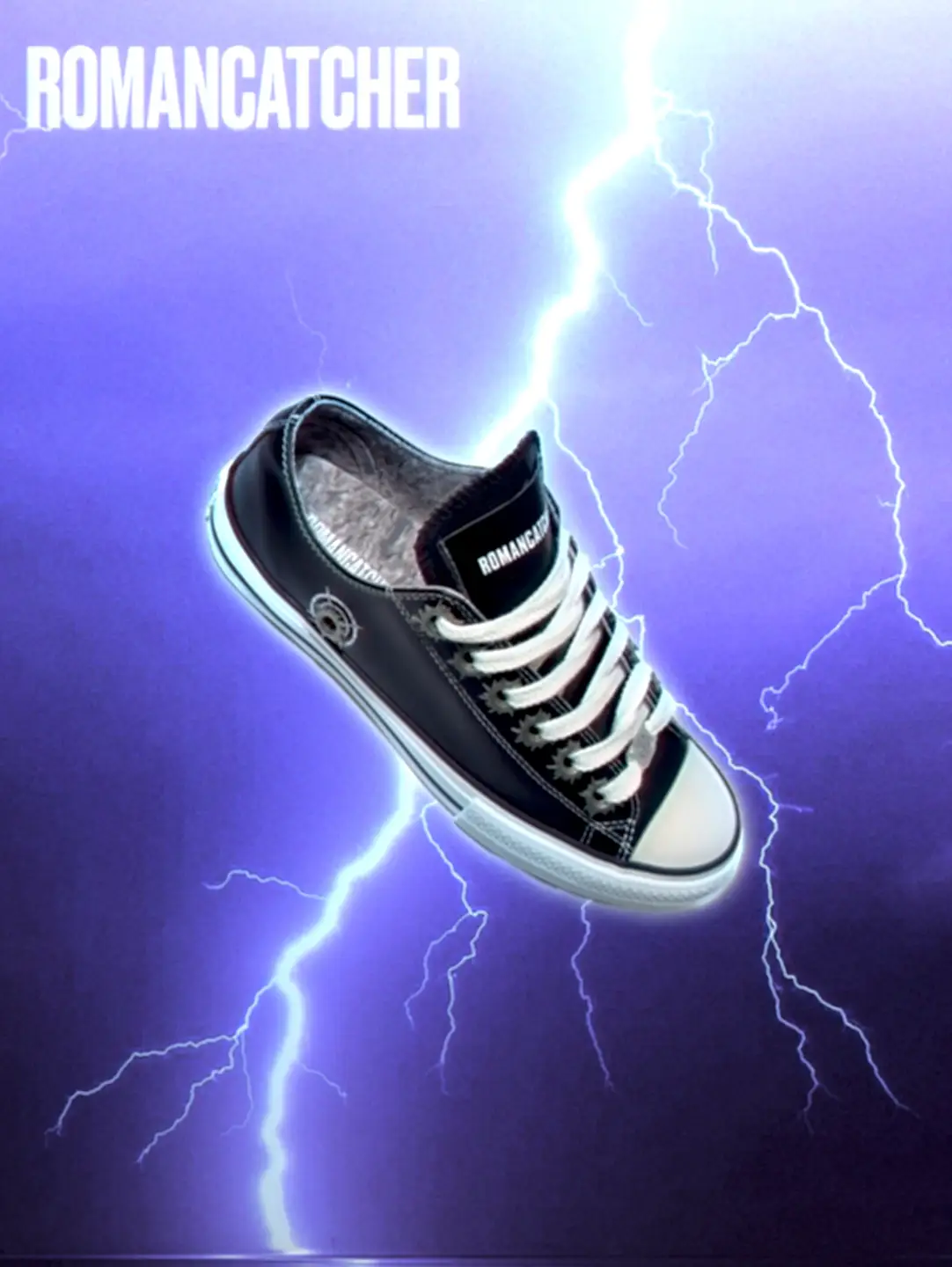 Roman Kaiser Powstar Joint Sneakers Bullet Hole Leather Sneakers