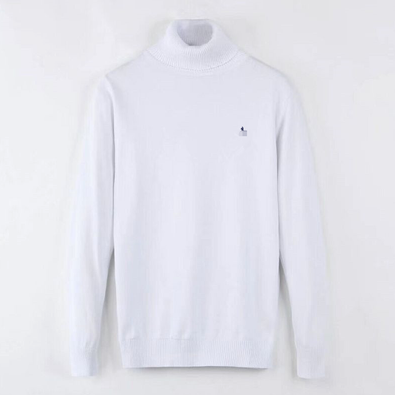 Fashion embroidered sweater men's top bottoming shirt