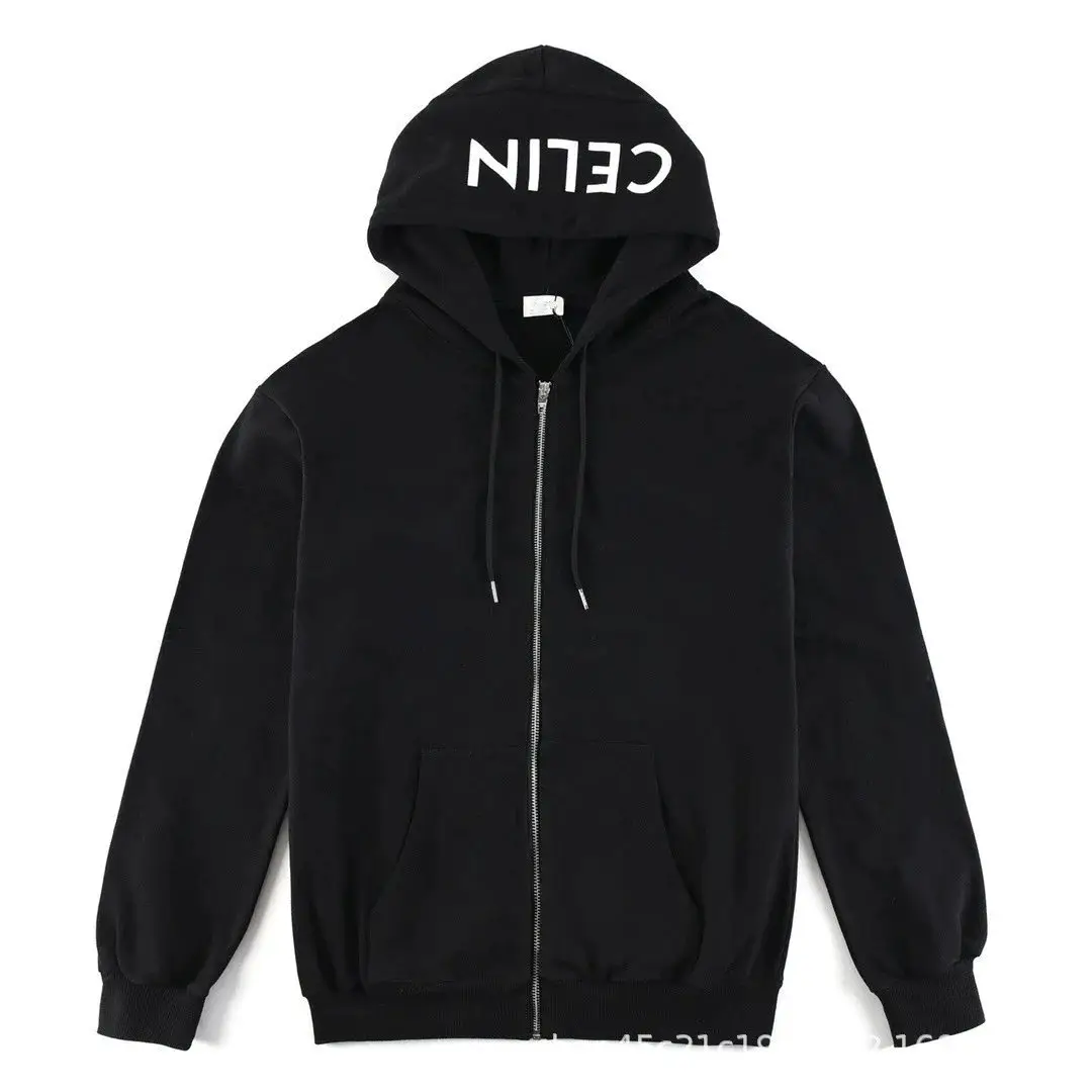 Cel*ine Zip Up Hoodies