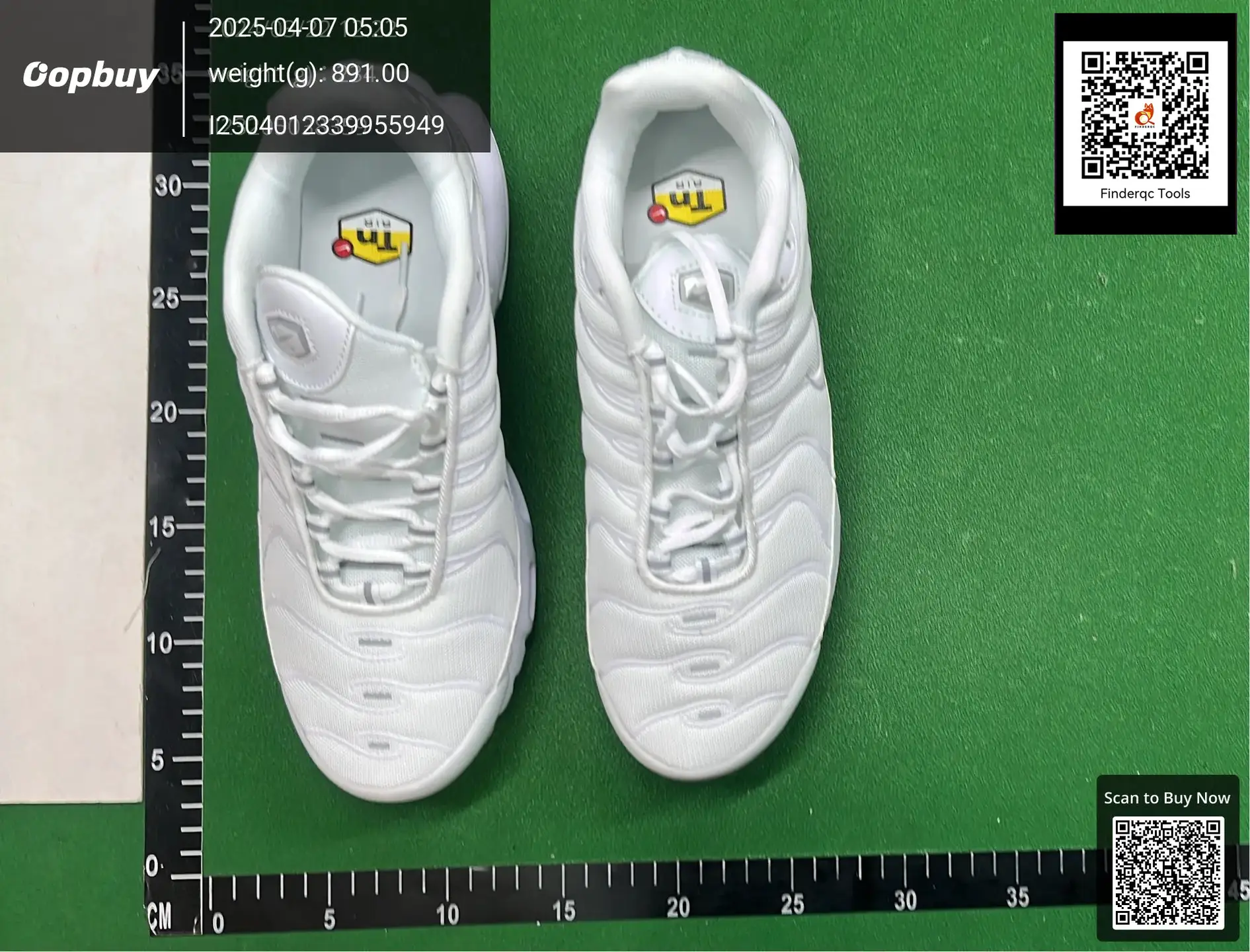 Nike Air Max Plus TN All White