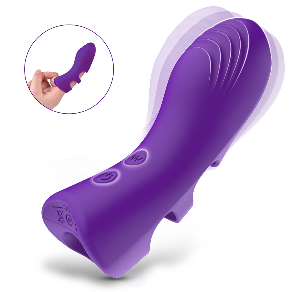 Best Friend Xingyao Finger Cots Silicone 10-Frequency Vibrating Finger  Couple Flirting Massage  Cross-Border Wholesale