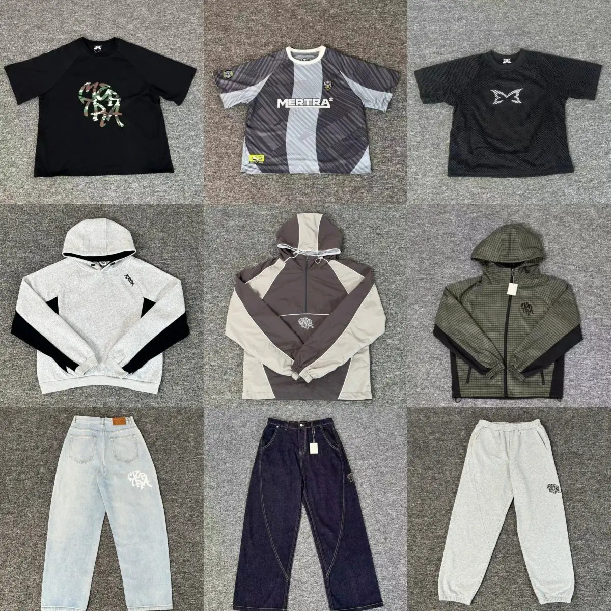 Mertra T-shirts hoodies jackets and pants