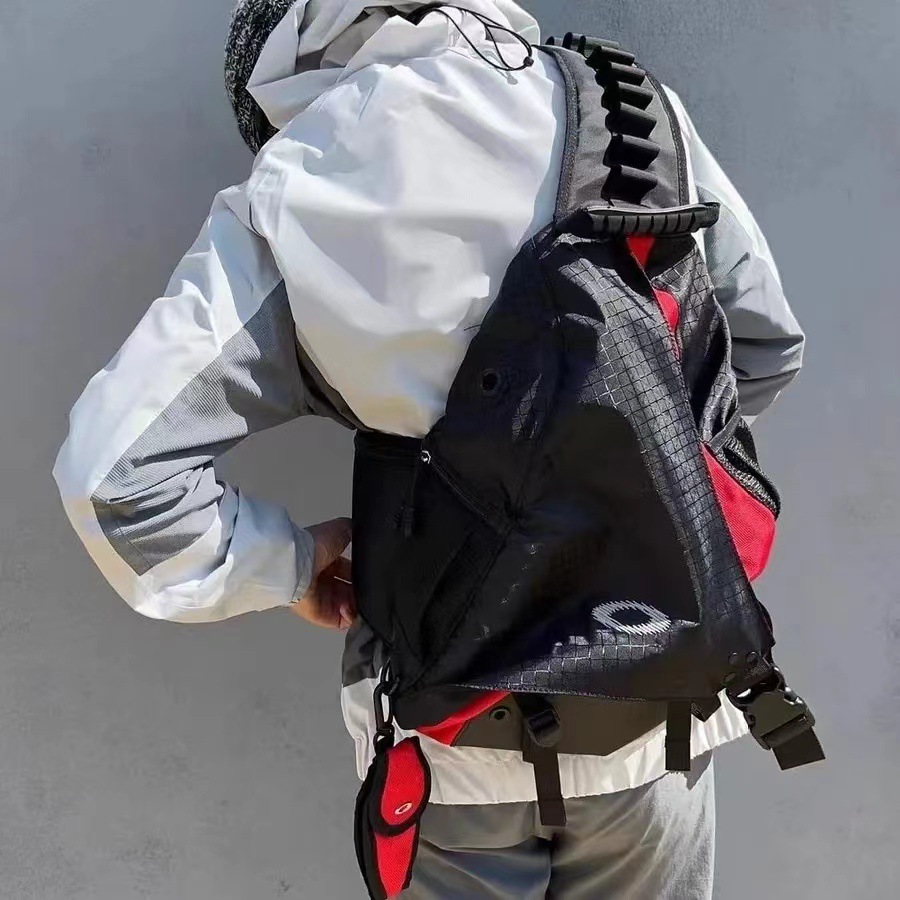 Large-Capacity New Shoulder Bag, Urban Trendy Simple Chest Bag, Large-Capacity Street Fashion Cool Casual Travel Crossbody Bag QC-Foto von 1688 auf Qualit.ly