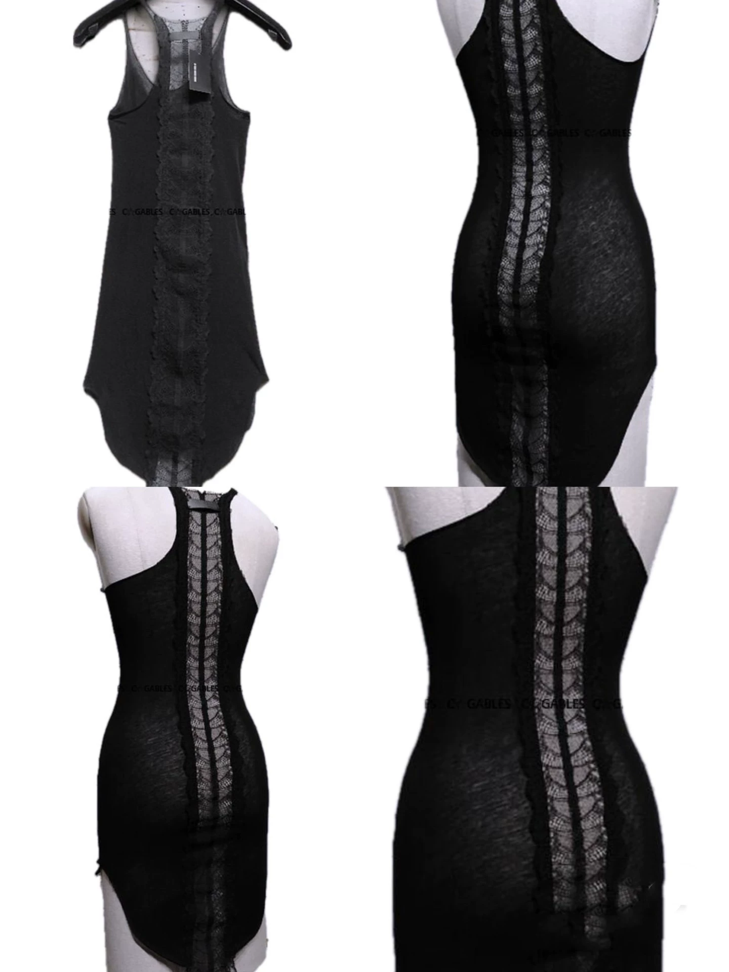 (Good Night) in Stock Ifsixwasnine Lace I-Shaped Tank Top on the Back
