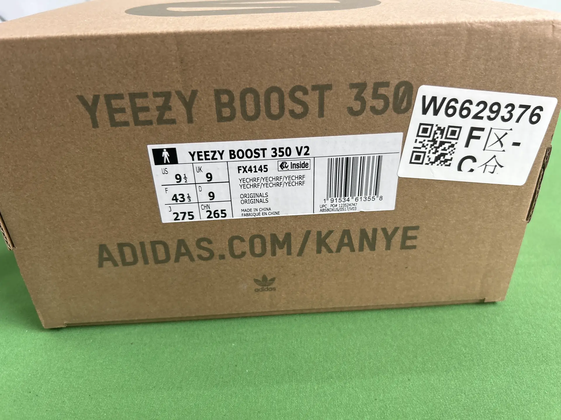 Adidas Yeezy Boost 350 V2 FX4145