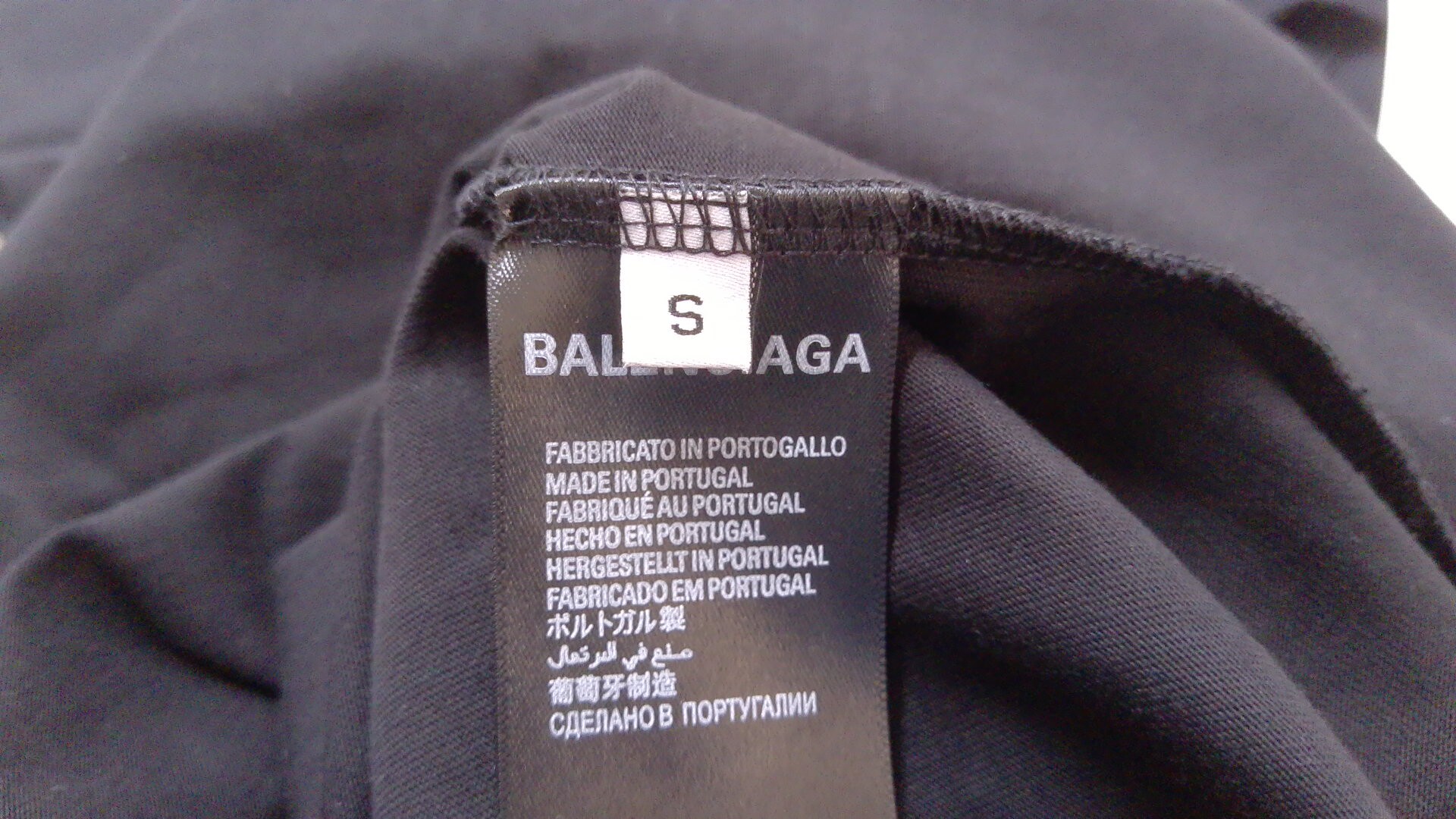 Balenciaga Fortnite Collaboration Black Short-Sleeve T-Shirt — QC-Foto 2