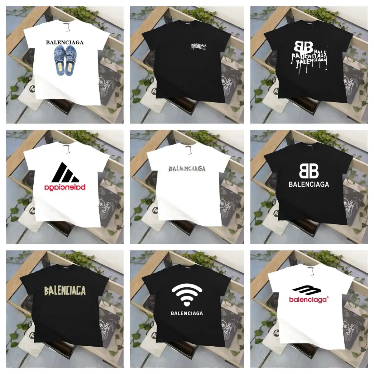 Balenciaga T-Shirts Collection