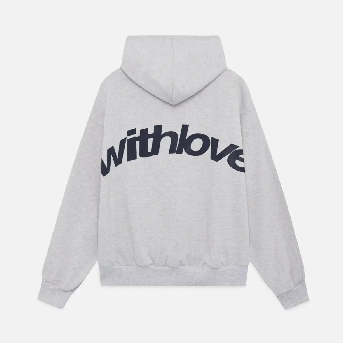 Withlove Fall and winter New arrival American retro letter Print Hooded Sweatshirt Men's and Women's Loose Pullover Hoodie