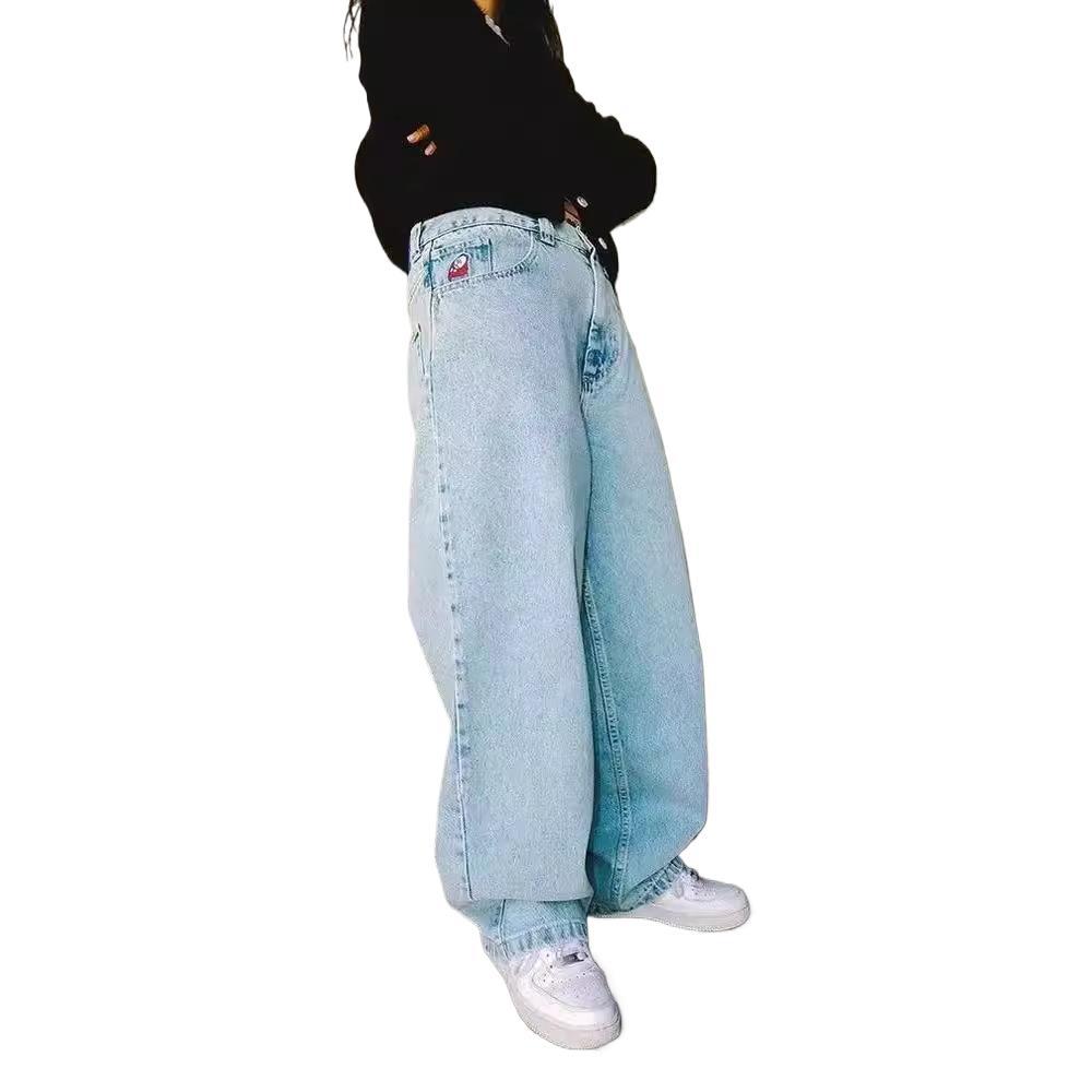 Amazon Aliexpress Amazon Supply This Year’S Popular Street Clothing Jnco Jeans Y2K Casual Hip-Hop