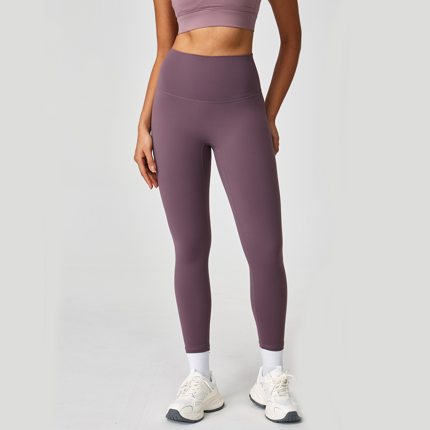 Nylon Yoga Pants for Women, High-Waisted, Butt-Lifting, Training, Running, Fitness, Sports Tights, Quick-Dry, Running, Sports, Body Shaping