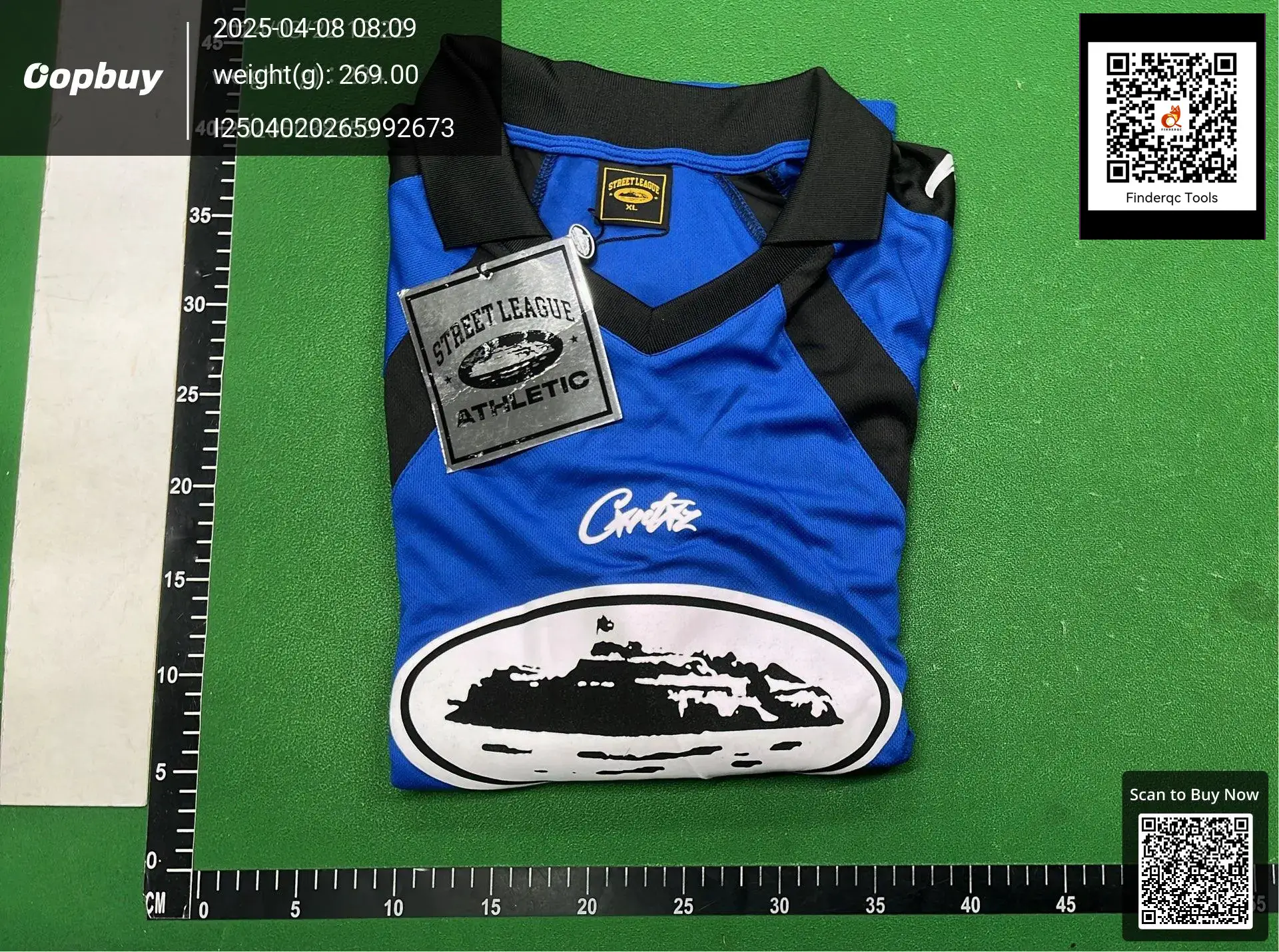 Street League Athletic blue jersey