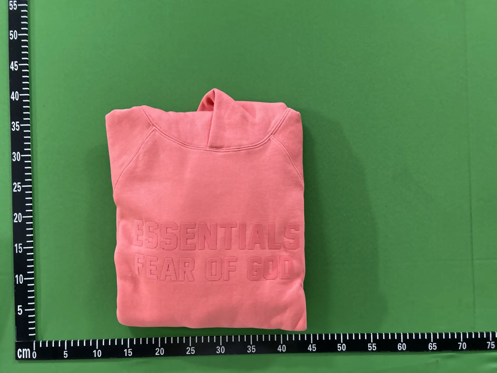 2022Fw Hooded Sweatshirt Letter Flocking Essentials Trendy Brand Cross-Border Hot Sale Loose Men