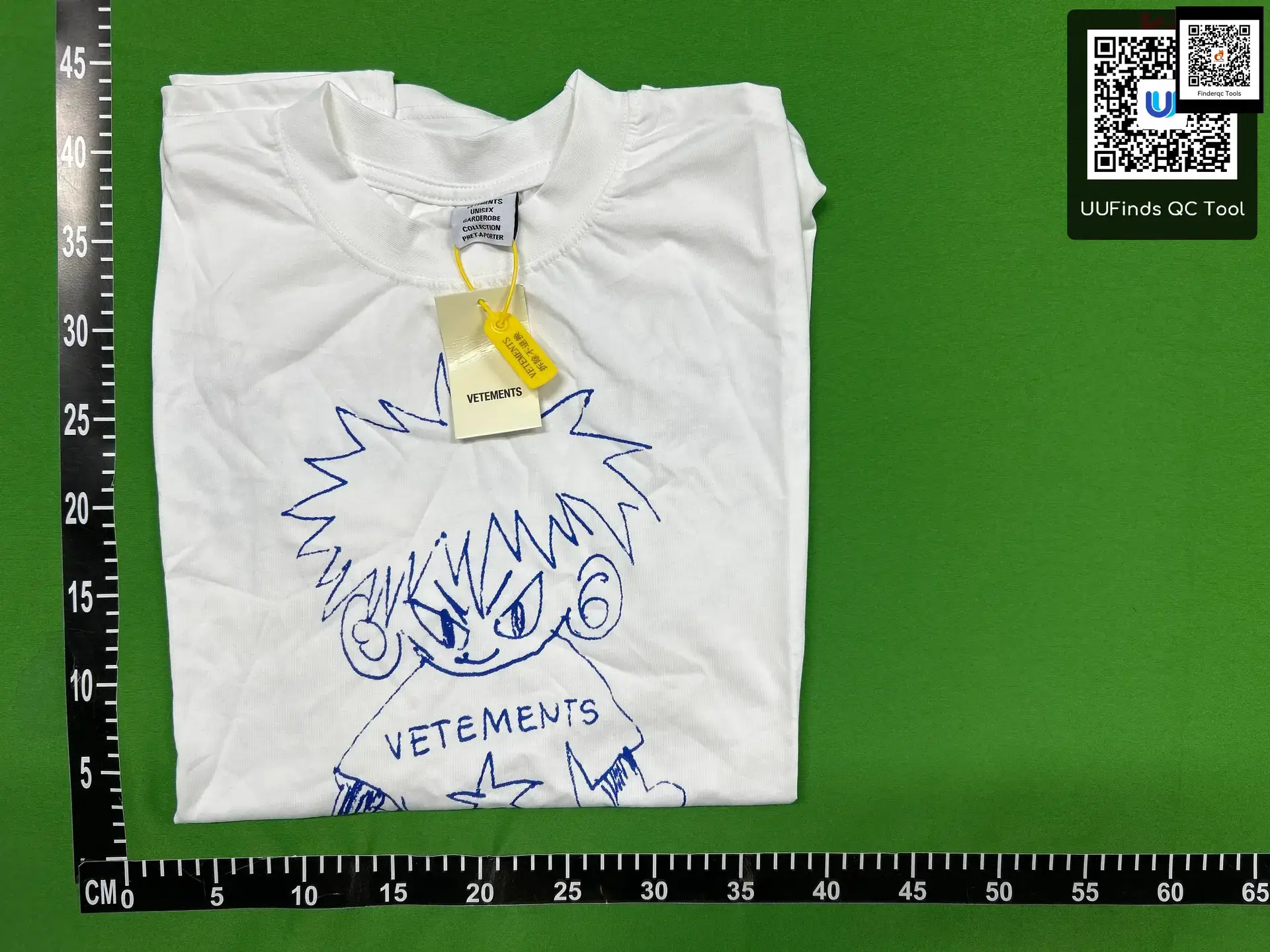 Vetements White Graphic T-Shirt