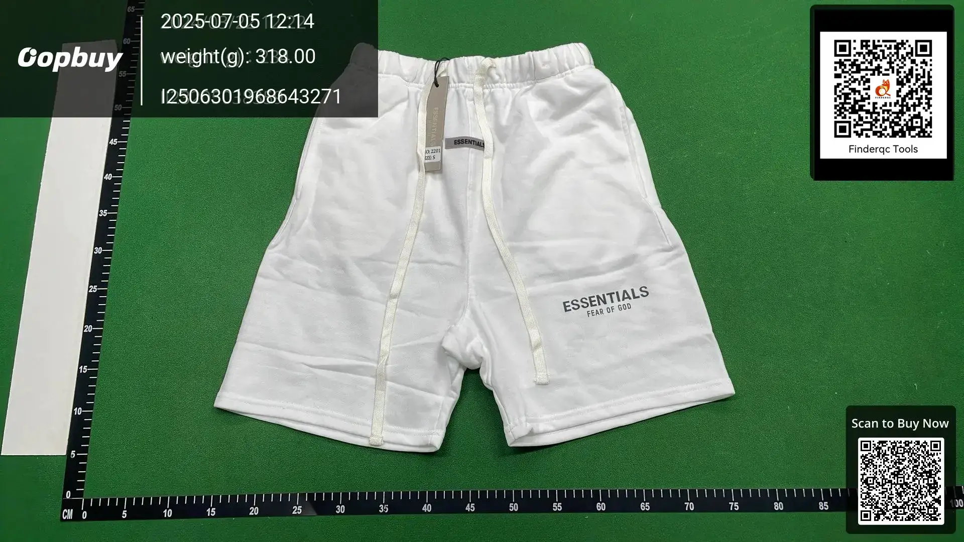 FOG Shorts High Street Line ESSENTIALS Reflective Letter American Style Loose Sweatpants Pants for Men and Women
