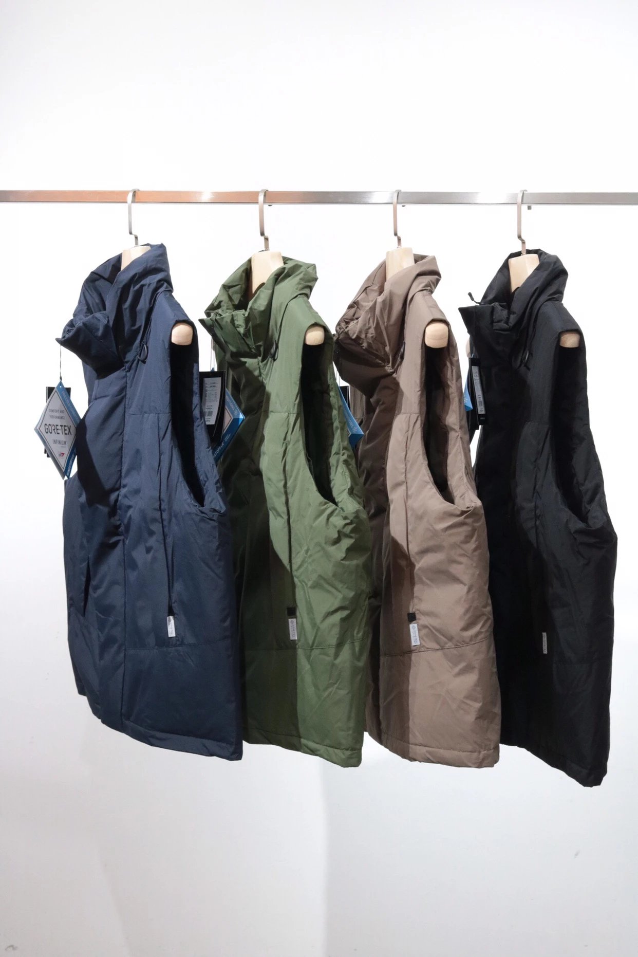 【新品】DAIWA PIER39 gore-tex 秋冬户外机能防风防水羽绒马甲背心外套 photo QC de WEIDIAN sur Qualit.ly