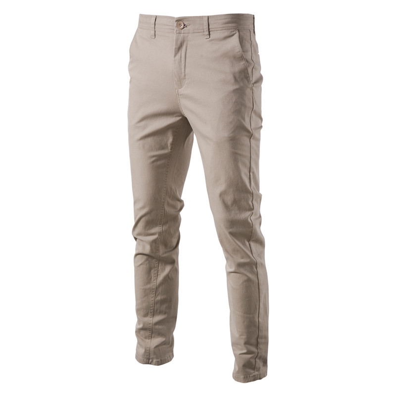 2024 Fall/Winter high quality Men's Casual Pants Foreign Trade Breathable Men's Underwear Youth Business Joker Cotton Pants Wholesale